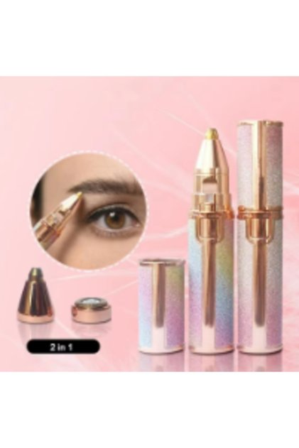 colorful Face Hair Remover LED Ligh Painless Hair Shaver Trimmer Blade Facial Hair Removal 2 IN 1 El