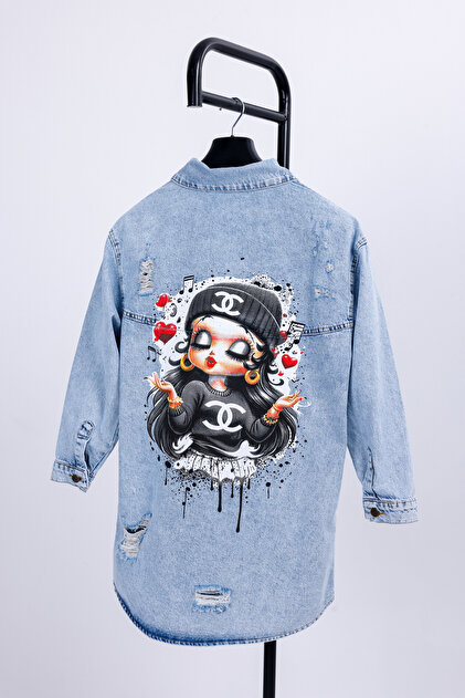 Women's Oversized Denim Jacket