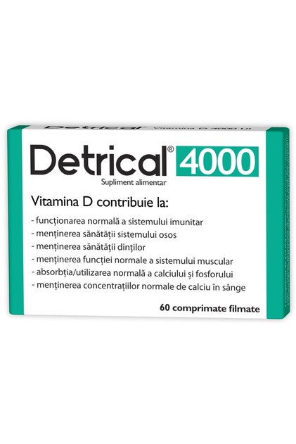 Detrical Βιταμίνη D 4000IU, 60 δισκία