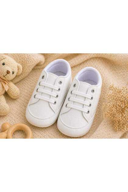 Baby Shoes White Booties