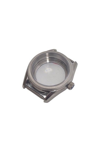 Transparent Glass Wristwatch Case 41,40mm (Model 2)