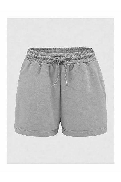 Combed Cotton Men's Shorts with Pockets