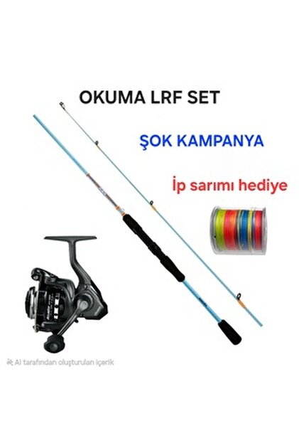 KAMIKA   お得セット Okuma Fuel Spin 213 cm 0-8 gr Lrf Kamışı+Okuma Outrax OR-3000SGA