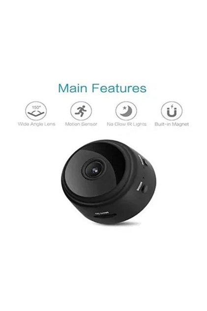 20006 Primo Plus Black Mini A9 Camera Wifi Wireless Recorder Home Security Surveillance Camcorder 1080P