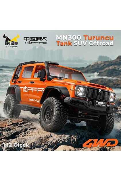 MN300 1/12 Tank SUV 4WD RC Crawler Offroad Uzaktan Kumandalı Araba Arazi Aracı Model Car Tr