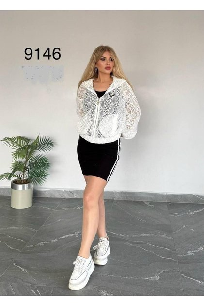Women's High Quality Bomber Jacket Flexible Lycra Dress Set