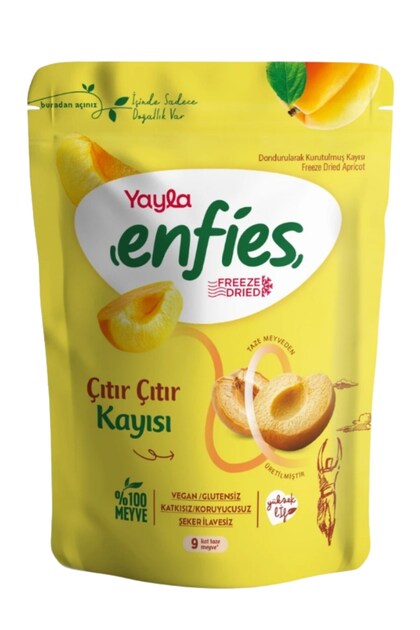 Freeze Dried Crispy Apricots 20 Gr
