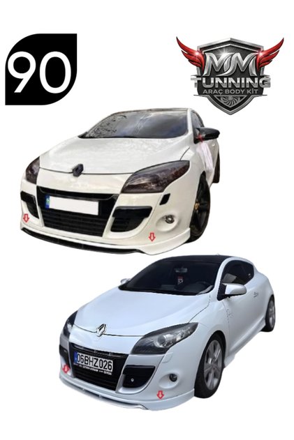 RENAULT MEGANE 3 COUPE ÖN EK (BOYASIZ GÖNDERİLECEKTİR)