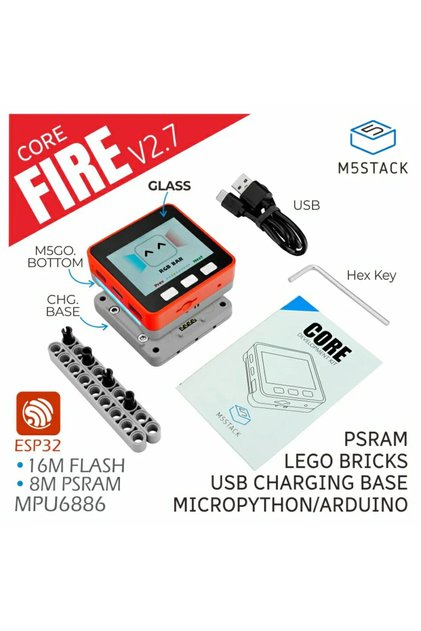 FIRE V2.7 Κιτ Ανάπτυξης IoT ESP32, 1 Προστατευτικό Προσωπικών Δεδομένων