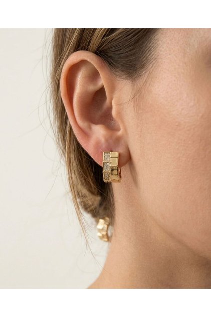 Zircon Stone Jewelry Model Xuping Steel Earrings