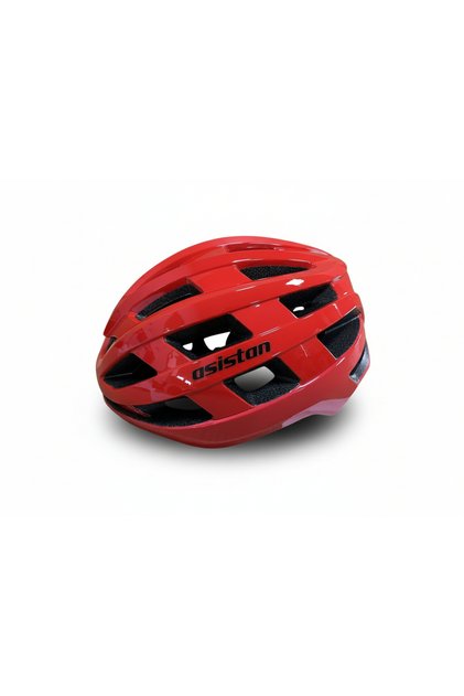 Adult Sporty Bicycle Helmet Red L (58-61 cm) - Mv-100