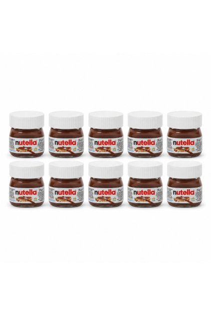 Set Mini, cremă de alune și cacao, 10 x 25 g, total 250 g