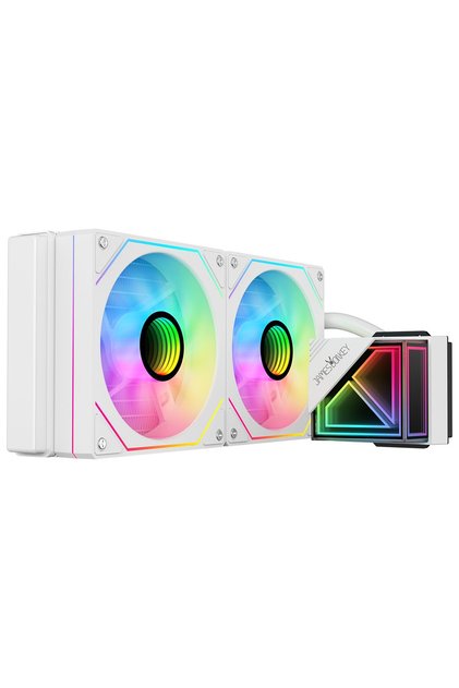 Lugis Jdc240 Argb 240mm White Liquid Processor Cooler Am5 and Lga1700 Compatible