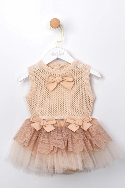 Baby Girl Vest and Tutu Skirt Set