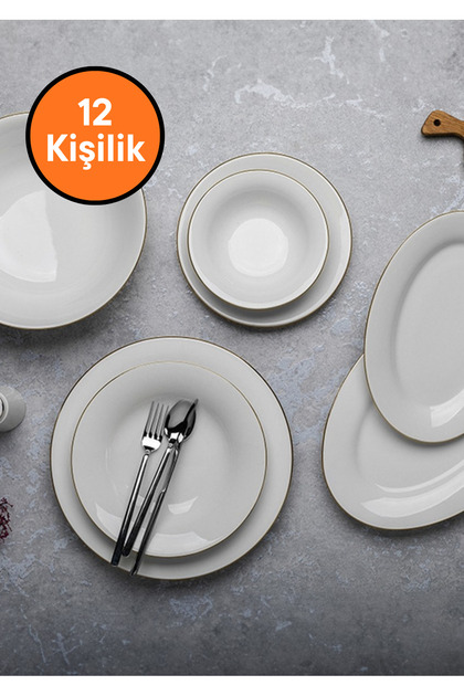 60 Parça Capella Yemek Takımı Gold AR4038123