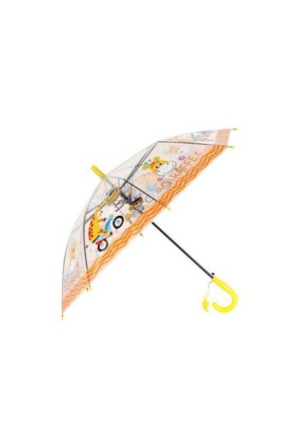 Auto Open Kids Umbrella EPSU1648, 19 Inch, Metal Shaft, Round Ribs, Transparent 7C POE Canopy