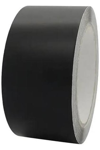 Black Adhesive Safety Tape 9.2 cm X 4 Meters