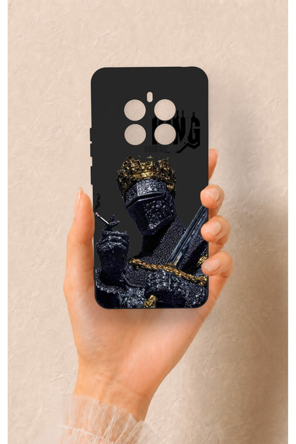 Realme 12 4g Compatible King Patterned Silicone Case