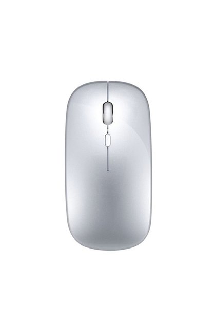 199 Mouse wireless reîncărcabil cu mod dual (Bluetooth + Wi-Fi) – Argintiu
