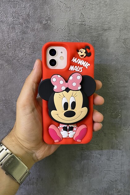 iPhone 12-12 Pro Compatible Case with Figure Stand