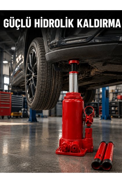 Compact Hydraulic Jack with Durable Steel Body