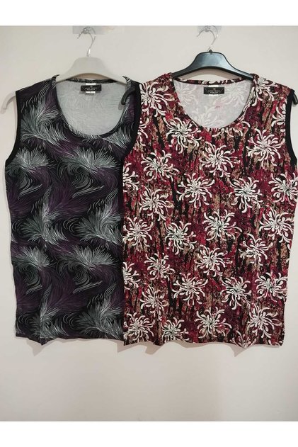 Pack of 2, Full Summer Wear, Sleeveless, Viscose, Underwear, Anti-Sweat, Blouse