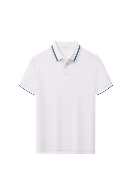 Arw98366 Seri̇ntutan--High Quality Buttoned Men's Polo Collar Tshirt