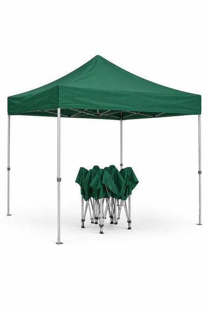 Cort de grădină pliabil / Pavilion 3 x 3 m,, Structură metalică robustă, Montaj rapid