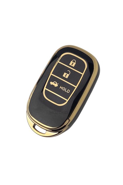 Black Gold Remote Control Case Compatible with Honda Civic New Case Fe1, Cr-V, Hr-V, Accord, Key Protector Control Case