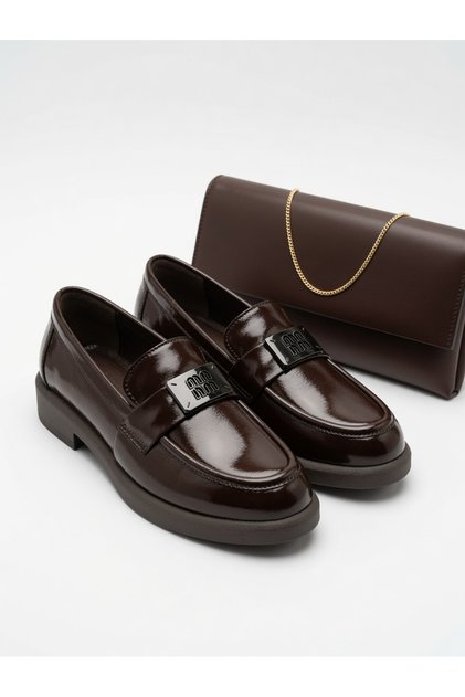 -Genuine Leather Women's Loafer