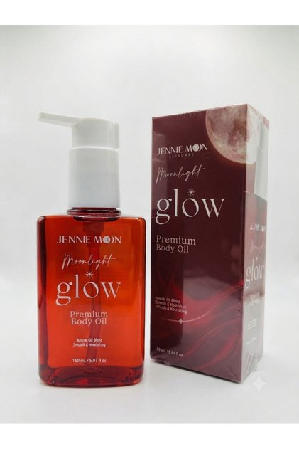 Moonlight Glow Premium Body Oil 150ml Deep Hydration Body Oil with Organic Oils & Vitamin E
