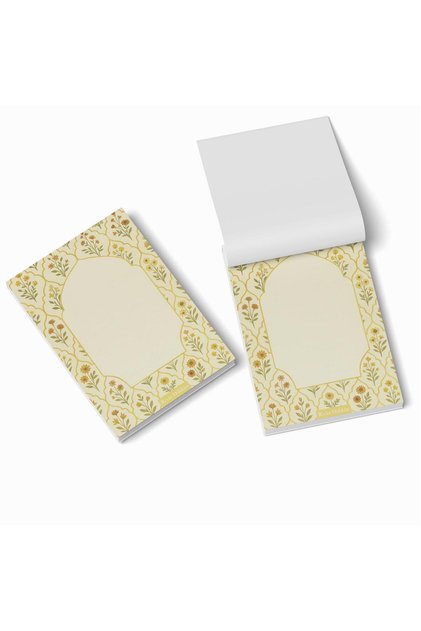 Wildflowers | Glue-Bound Notepad A7 Size, 50 Sheets