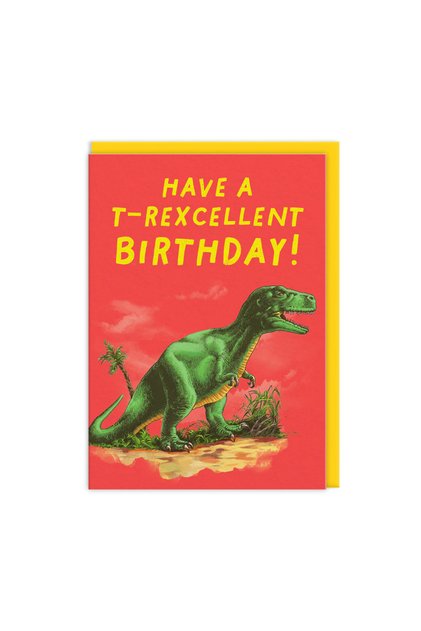 Natural History Museum Design A6 Postcard T-Rex 12345