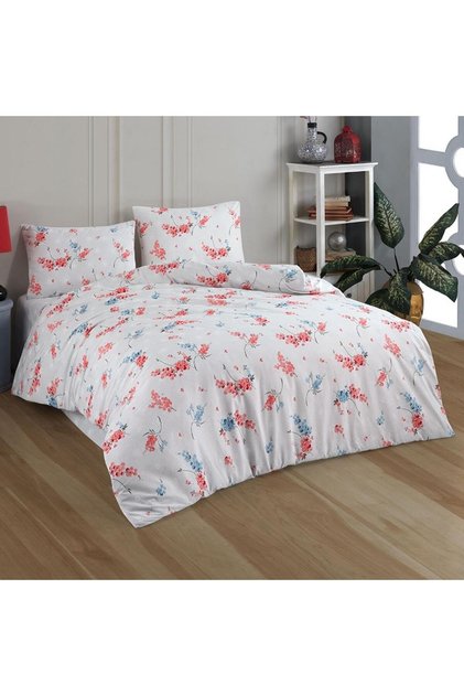 Double Ranforce Duvet Cover Set Sakura