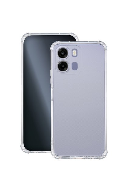 Intelli ® Husă silicon compatibilă cu OPPO A6 / A6X / A6S, Antișoc, Transparentă