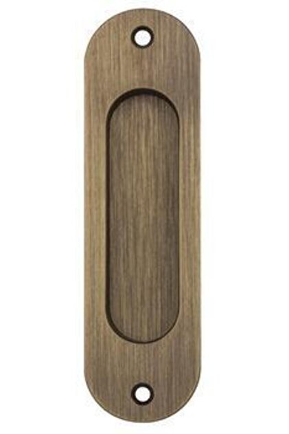 OVAL Gömme kulp pasaj tipi antik bronz
