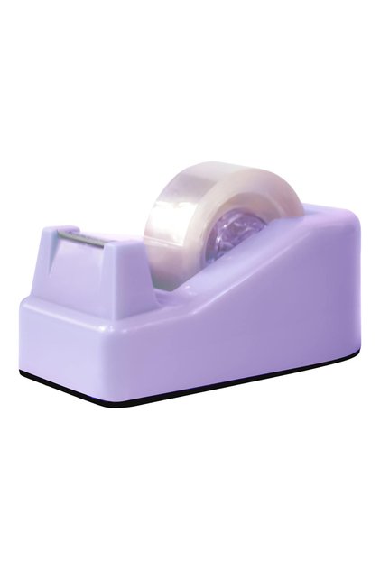 Lavender 1 PC Desktop Tape Dispenser with Non-Skid Base for Office Packaging Suitable for Office Res
