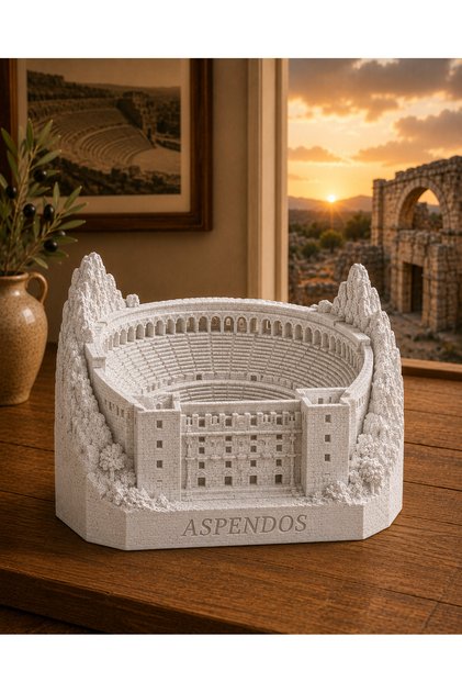 Aspendos Antik Tiyatrosu Dekoratif Biblo – Türkiye Koleksiyon Serisi