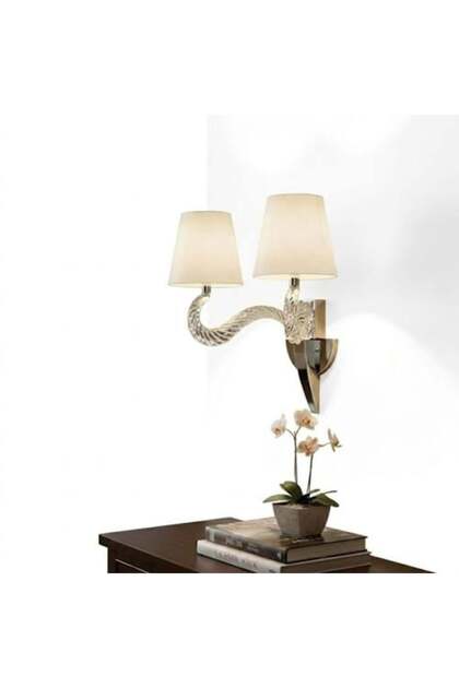Crystal Wall Sconce with a Luxurious Classic Design