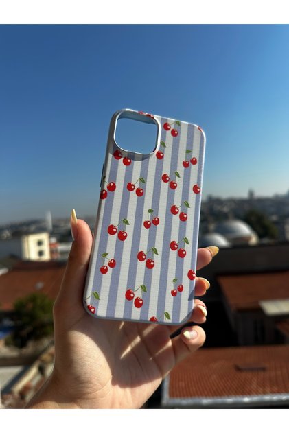 iPhone 11 Uyumlu Baskılı Mavi Renkli Telefon Kılıfı K240