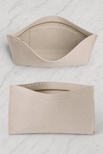 Leather Bag Lining 35*25 cm Bag Making Material Suede Inner Lining with Zipper