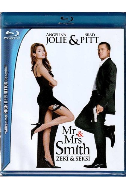 Mr. And Mrs. Smith - Bay ve Smith ( Türkçe Dublaj ) ( AMBALAJINDA - SIFIR ) BLURAY DİSK