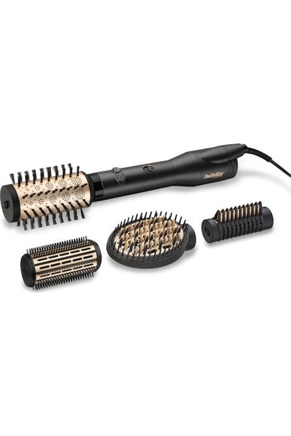 Big Hair Luxe Κεραμική Ηλεκτρική Βούρτσα με Αέρα και Περιστρεφόμενη Κεφαλή για Ίσιωμα και Μπούκλες 650W