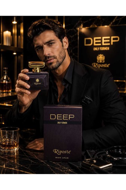 Riposte Deep Only Formen Erkek Parfüm 100 ml – Koyu Mürdüm