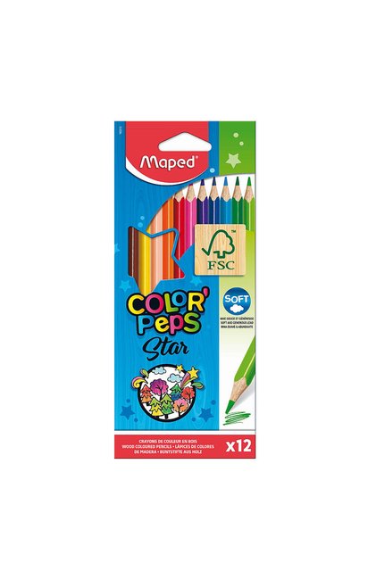 Color'Peps Star Dry Paint Fine 12-Pack (183212Fc)