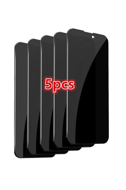 5Pcs privacy iPhone 13 5Pcs Full Cover Anti Spy Screen Protector for iPhone 17 16 12 13 14 15 PRO MA