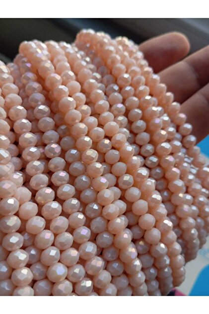 6 mm Flatback Crystal Glass Beads 10 Strands
