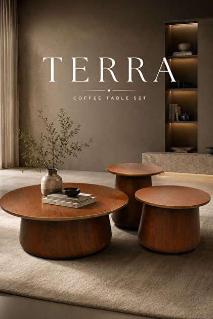 Terra Orta Sehpa Seti