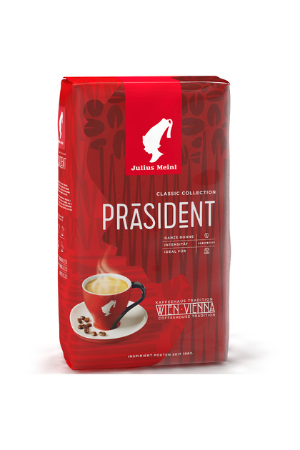 Colecția Clasică Boabe de cafea President, 1 Kg