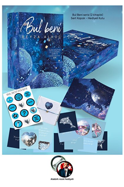 İndigo Kitap Bul Beni 1 Bul Beni 2 Özel Kutulu Set Ciltli Beyza